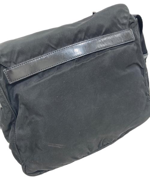 PRADA（プラダ）PRADA (プラダ) NERO ナイロン メッセンジャーバッグ ブラックの古着・服飾アイテム
