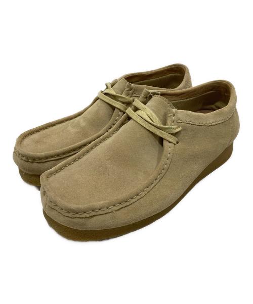 CLARKS（クラークス）CLARKS (クラークス) ワラビーシューズ ベージュ サイズ:26.5の古着・服飾アイテム