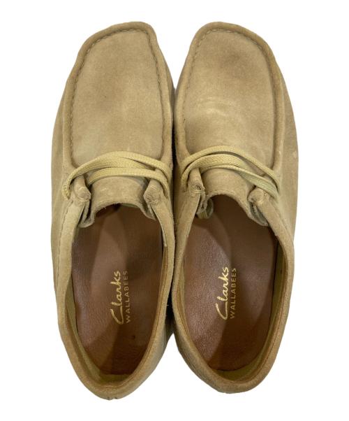 CLARKS（クラークス）CLARKS (クラークス) ワラビーシューズ ベージュ サイズ:26.5の古着・服飾アイテム