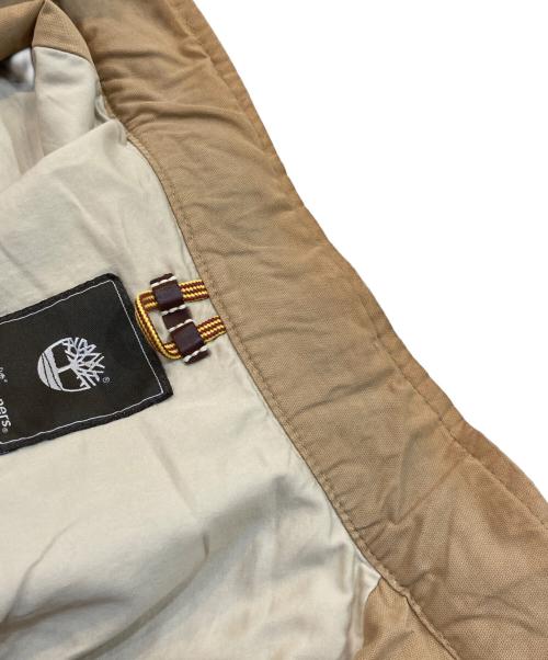 Timberland（ティンバーランド）Timberland (ティンバーランド) Earthkeepers/アースキーパーズ スタンドカラージャケット ベージュ サイズ:SIZE XLの古着・服飾アイテム