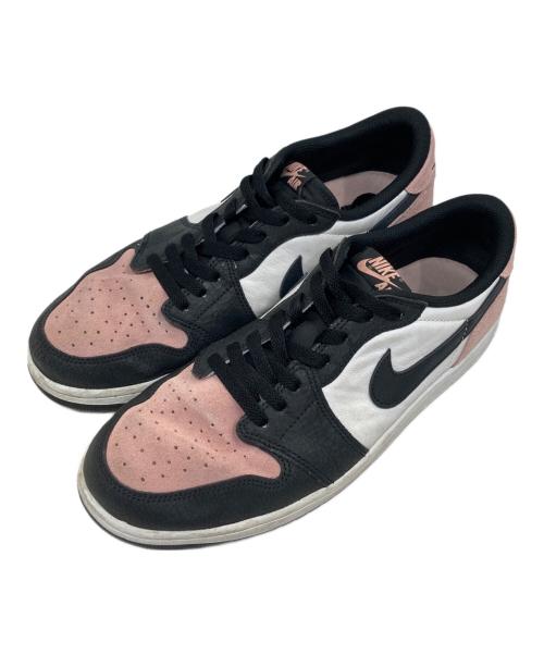 NIKE（ナイキ）NIKE (ナイキ) Air Jordan 1 Low OG Bleached Coral/エアジョーダン1ロウOGブランチドコーラル ブラック×ピンク サイズ:SIZE 28.5cmの古着・服飾アイテム