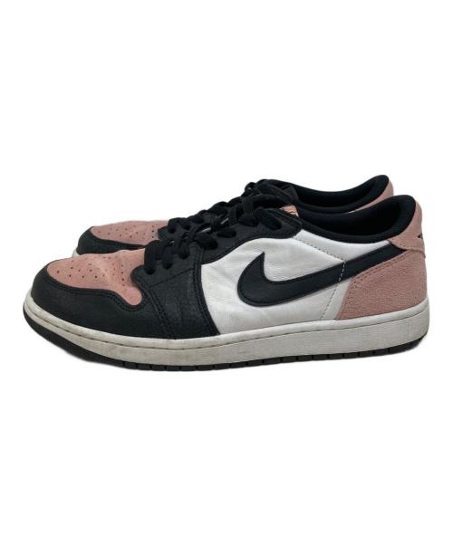 NIKE（ナイキ）NIKE (ナイキ) Air Jordan 1 Low OG Bleached Coral/エアジョーダン1ロウOGブランチドコーラル ブラック×ピンク サイズ:SIZE 28.5cmの古着・服飾アイテム