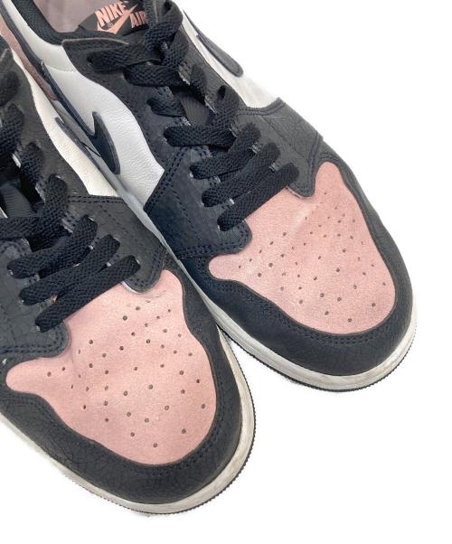 NIKE（ナイキ）NIKE (ナイキ) Air Jordan 1 Low OG Bleached Coral/エアジョーダン1ロウOGブランチドコーラル ブラック×ピンク サイズ:SIZE 28.5cmの古着・服飾アイテム