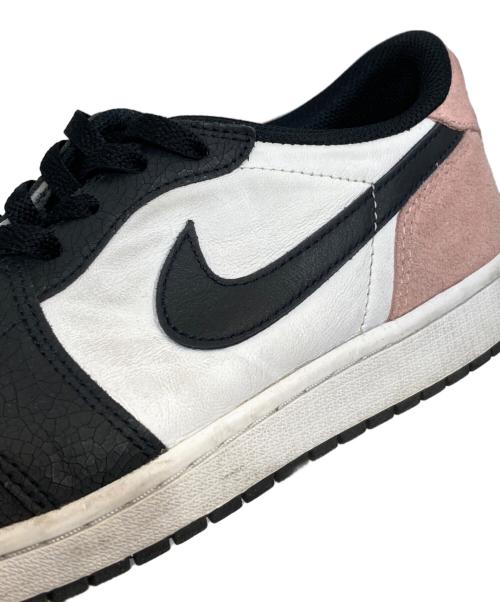 NIKE（ナイキ）NIKE (ナイキ) Air Jordan 1 Low OG Bleached Coral/エアジョーダン1ロウOGブランチドコーラル ブラック×ピンク サイズ:SIZE 28.5cmの古着・服飾アイテム