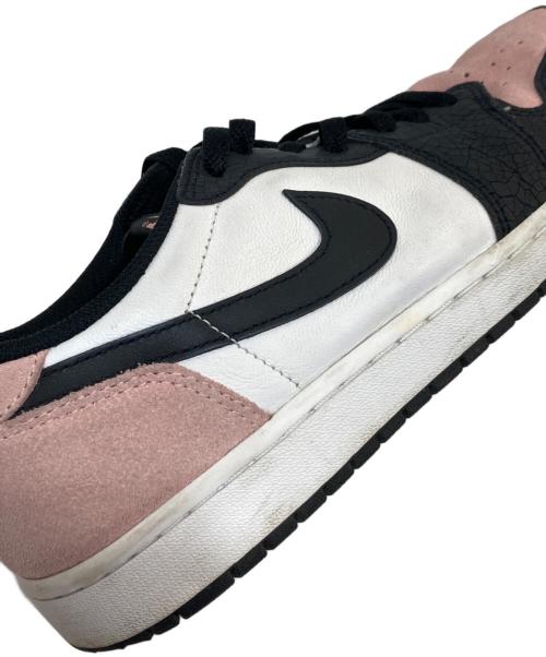 NIKE（ナイキ）NIKE (ナイキ) Air Jordan 1 Low OG Bleached Coral/エアジョーダン1ロウOGブランチドコーラル ブラック×ピンク サイズ:SIZE 28.5cmの古着・服飾アイテム