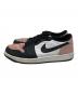 NIKE (ナイキ) Air Jordan 1 Low OG Bleached Coral/エアジョーダン1ロウOGブランチドコーラル ブラック×ピンク サイズ:SIZE 28.5cm：7000円