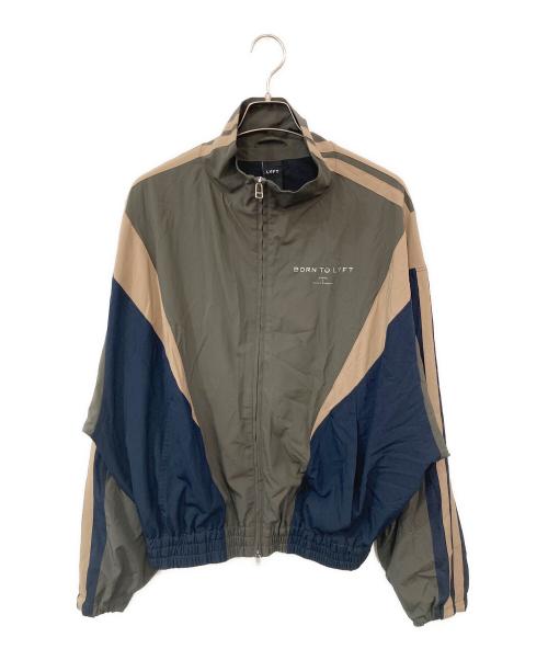 Lyft（リフト）Lyft (リフト) 2LINE OVERSIZE TRACK JACKET/2ラインオーバーサイズトラックジャケット ブラウン サイズ:SIZE Mの古着・服飾アイテム