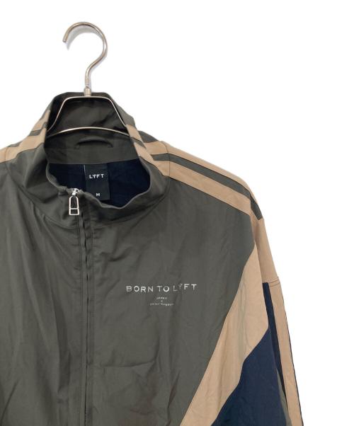 Lyft（リフト）Lyft (リフト) 2LINE OVERSIZE TRACK JACKET/2ラインオーバーサイズトラックジャケット ブラウン サイズ:SIZE Mの古着・服飾アイテム