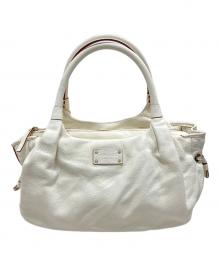 Kate Spade（ケイトスペード）の古着「ハンドバッグ」｜ホワイト