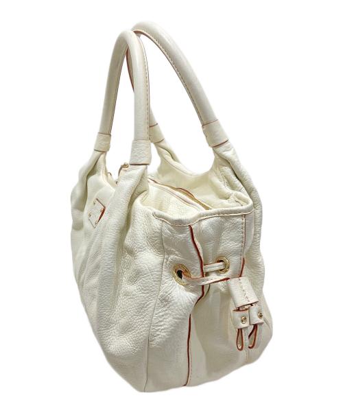Kate Spade（ケイトスペード）Kate Spade (ケイトスペード) ハンドバッグ ホワイトの古着・服飾アイテム