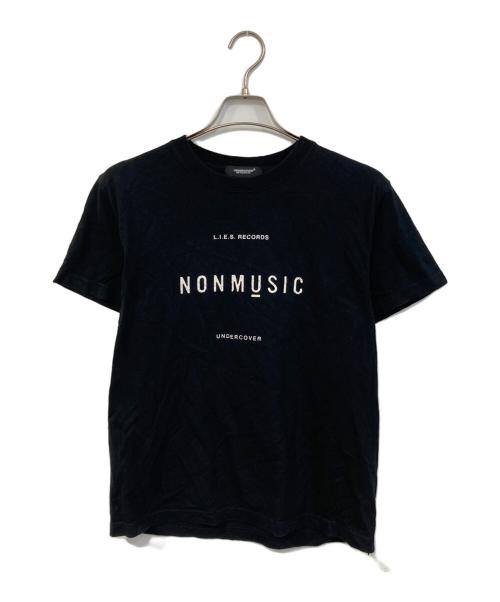 UNDERCOVER（アンダーカバー）UNDERCOVER (アンダーカバー) L.I.E.S RECORDS NON MUSIC TEE BLACK ブラック サイズ:SIZE Mの古着・服飾アイテム