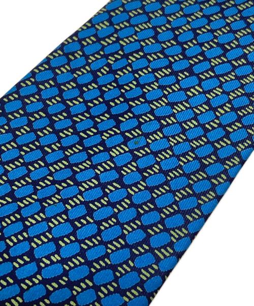 HERMES（エルメス）HERMES (エルメス) シルクネクタイ ネイビー サイズ:-の古着・服飾アイテム