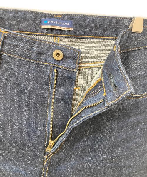 JAPAN BLUE JEANS（ジャパンブルージーンズ）JAPAN BLUE JEANS (ジャパンブルージーンズ) ストレートモデル 14.8oz ハードデニム セルヴィッチ インディゴ サイズ:3の古着・服飾アイテム