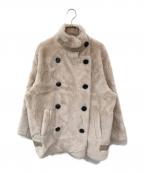 LAULENローレン）の古着「B3 boa jacket/ボアジャケット」｜アイボリー