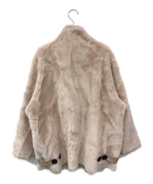 LAULEN（ローレン）LAULEN (ローレン) B3 boa jacket/ボアジャケット アイボリー サイズ:SIZE Mの古着・服飾アイテム