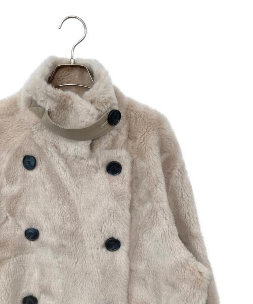 LAULEN（ローレン）LAULEN (ローレン) B3 boa jacket/ボアジャケット アイボリー サイズ:SIZE Mの古着・服飾アイテム