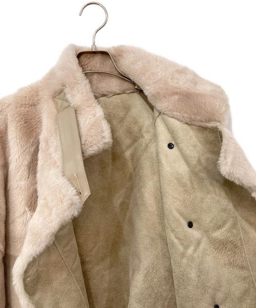 LAULEN（ローレン）LAULEN (ローレン) B3 boa jacket/ボアジャケット アイボリー サイズ:SIZE Mの古着・服飾アイテム