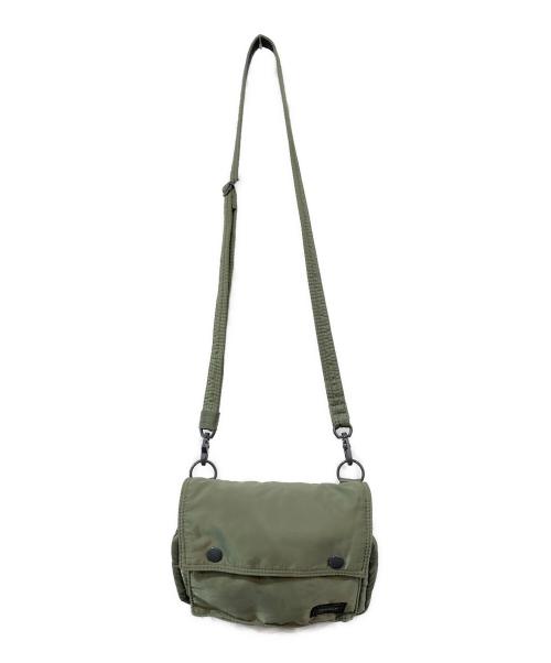 PORTER（ポーター）PORTER (ポーター) TANKER SHOULDER BAG オリーブの古着・服飾アイテム
