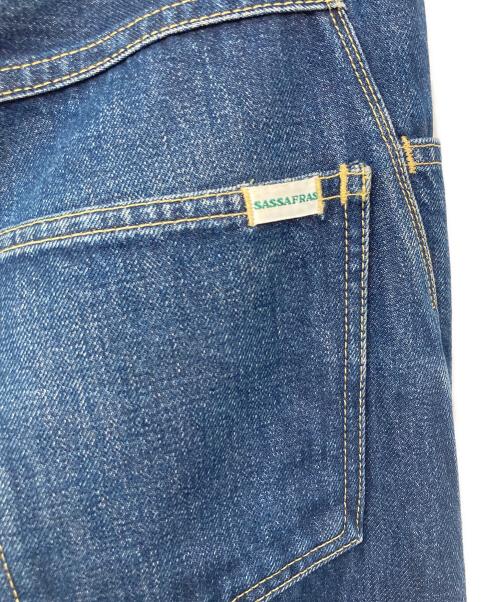 SASSAFRAS（ササフラス）SASSAFRAS (ササフラス) デニムパンツ インディゴ サイズ:SIZE Sの古着・服飾アイテム