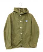 DANTONダントン）の古着「フーデッドジャケット」｜オリーブ