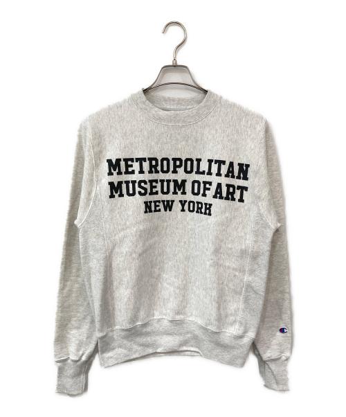 Champion REVERSE WEAVE（チャンピオン リバース ウィーブ）Champion REVERSE WEAVE (チャンピオン リバース ウィーブ) THE MET SWEAT/ザ メット スウェット グレー サイズ:SIZE XS 未使用品の古着・服飾アイテム