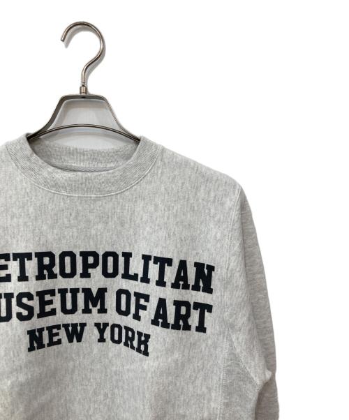 Champion REVERSE WEAVE（チャンピオン リバース ウィーブ）Champion REVERSE WEAVE (チャンピオン リバース ウィーブ) THE MET SWEAT/ザ メット スウェット グレー サイズ:SIZE XS 未使用品の古着・服飾アイテム