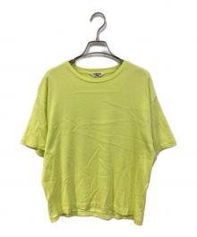 AURALEE×Ron Herman（オーラリー×ロンハーマン）の古着「Luster Plaiting Tee/ラスター プレーティング ティー」｜イエロー