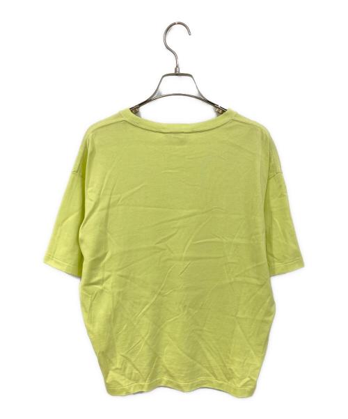 AURALEE（オーラリー）AURALEE (オーラリー) Ron Herman (ロンハーマン) Luster Plaiting Tee/ラスター プレーティング ティー イエロー サイズ:SIZE 1の古着・服飾アイテム