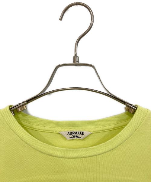 AURALEE（オーラリー）AURALEE (オーラリー) Ron Herman (ロンハーマン) Luster Plaiting Tee/ラスター プレーティング ティー イエロー サイズ:SIZE 1の古着・服飾アイテム