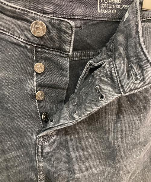 PT TORINO（ピーティートリノ）PT TORINO (ピーティートリノ) ダメージ加工デニムパンツ ブラック サイズ:SIZE 32の古着・服飾アイテム