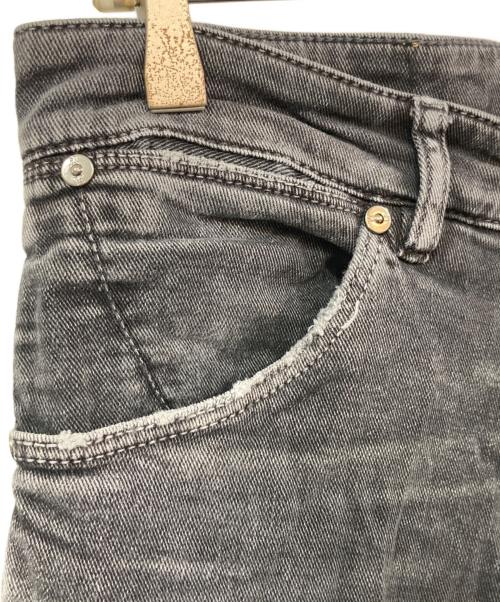 PT TORINO（ピーティートリノ）PT TORINO (ピーティートリノ) ダメージ加工デニムパンツ ブラック サイズ:SIZE 32の古着・服飾アイテム