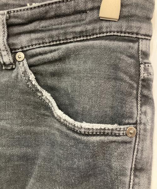 PT TORINO（ピーティートリノ）PT TORINO (ピーティートリノ) ダメージ加工デニムパンツ ブラック サイズ:SIZE 32の古着・服飾アイテム