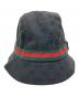 GUCCI (グッチ) GGキャンバスバケットハット ブラック サイズ:L：14000円