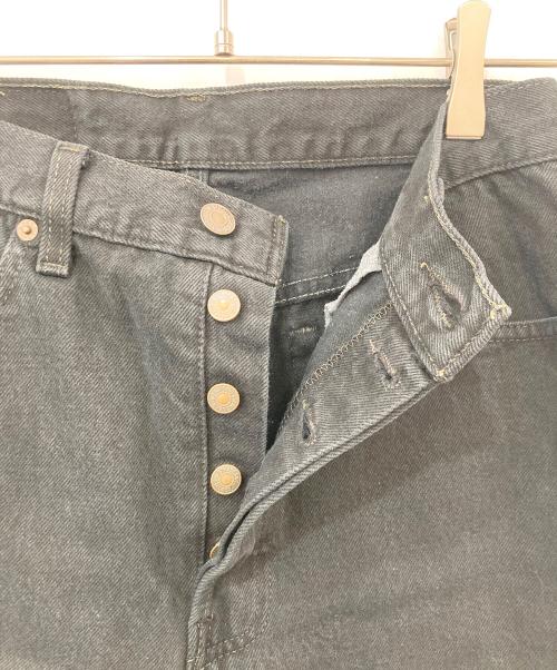 LEVI'S（リーバイス）LEVI'S (リーバイス) 501後染めブラックデニムパンツ ブラック サイズ:30の古着・服飾アイテム