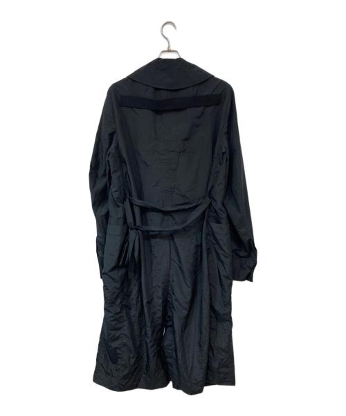 RICK OWENS（リックオウエンス）RICK OWENS (リックオウエンス) Champion (チャンピオン) トレンチコート ブラック サイズ:Mの古着・服飾アイテム
