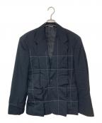 COMME des GARCONSコムデギャルソン）の古着「MetalOwtlaw テーラードジャケット」｜ブラック
