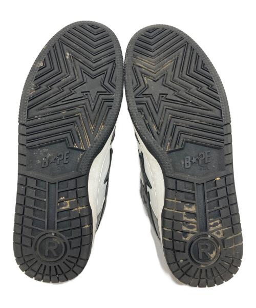 A BATHING APE（ア ベイシング エイプ）A BATHING APE (ア ベイシング エイプ) SK8 STR ＃1 ホワイト サイズ:29cmの古着・服飾アイテム