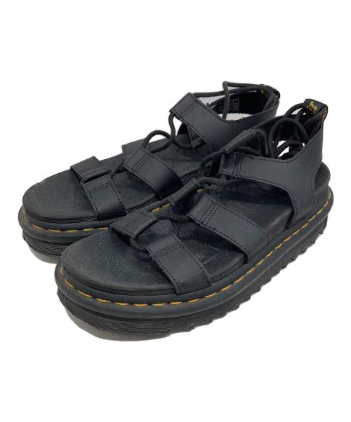 Dr.Martens（ドクターマーチン）Dr.Martens (ドクターマーチン) NARTILLAサンダル ブラック サイズ:38の古着・服飾アイテム