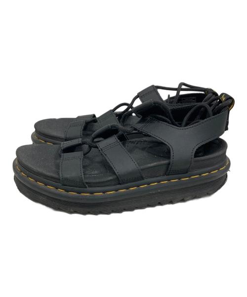 Dr.Martens（ドクターマーチン）Dr.Martens (ドクターマーチン) NARTILLAサンダル ブラック サイズ:38の古着・服飾アイテム