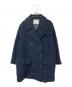 SLOBE IENA（スローブ イエナ）の古着「メルトンビッグPコート」｜ネイビー