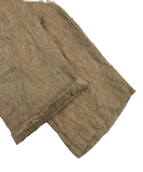 TODAYFUL（トゥデイフル）TODAYFUL (トゥデイフル) Tuck Linen Trousers ベージュ サイズ:36の古着・服飾アイテム