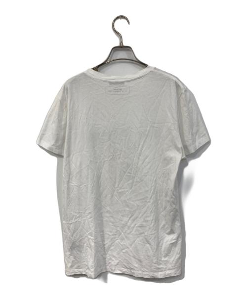 BALMAIN（バルマン）BALMAIN (バルマン) logo print T-shirt ホワイト サイズ:SIZE Lの古着・服飾アイテム