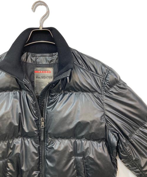 PRADA（プラダ）PRADA (プラダ) ダウンジャケット ブラック サイズ:44の古着・服飾アイテム
