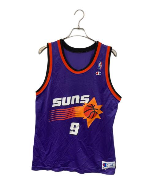 Champion（チャンピオン）Champion (チャンピオン) ゲームシャツ パープル サイズ:44の古着・服飾アイテム