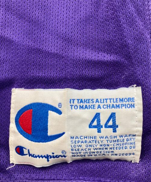 Champion（チャンピオン）Champion (チャンピオン) ゲームシャツ パープル サイズ:44の古着・服飾アイテム