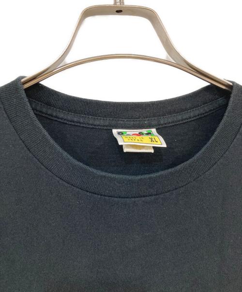 A BATHING APE（ア ベイシング エイプ）A BATHING APE (ア ベイシング エイプ) フレイム ロングスリーブカットソー ブラック サイズ:SIZE XLの古着・服飾アイテム