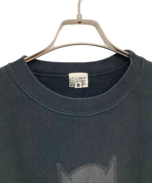 BAPE BY A BATHING APE（ベイプバイアベイシングエイプ）BAPE BY A BATHING APE (ベイプバイアベイシングエイプ) バットマン プリントスウェット ブラック サイズ:SIZE Lの古着・服飾アイテム