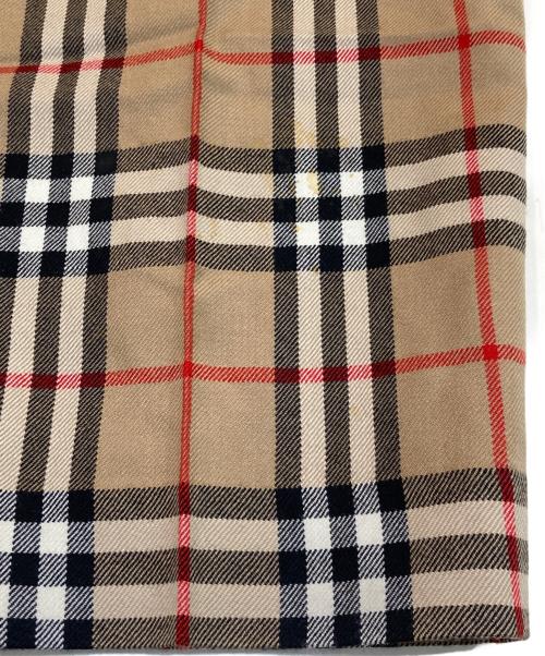 Burberry's（バーバリー）Burberry's (バーバリーズ) ノヴァチェックパンツ ブラウン サイズ:17の古着・服飾アイテム