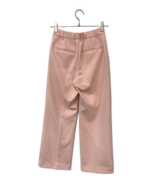 UNITED ARROWS TOKYO（ユナイテッドアローズトウキョウ）UNITED ARROWS TOKYO (ユナイテッドアローズトウキョウ) SPONGY タック ワイドパンツ ピンク サイズ:SIZE 36の古着・服飾アイテム