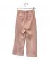 UNITED ARROWS TOKYO (ユナイテッドアローズトウキョウ) SPONGY タック ワイドパンツ ピンク サイズ:SIZE 36：6000円
